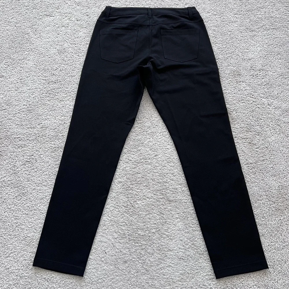 BYLT Premium Basics Everyday Pant 2.0 Pants Mens 33 Black Slim Fit Stretch Chino